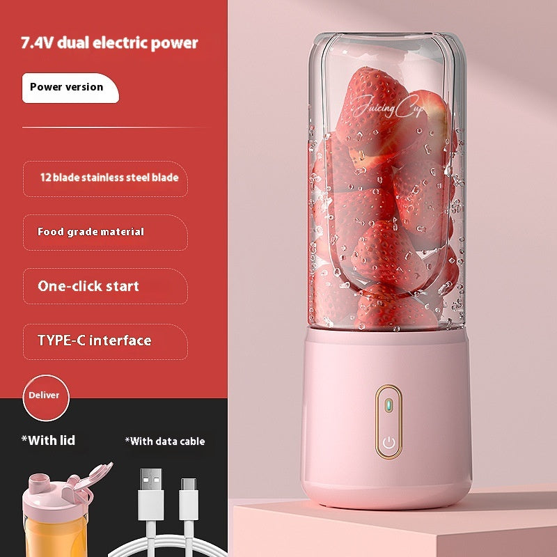 Fresh Smoothies Anytime with This Handy Portable Blender