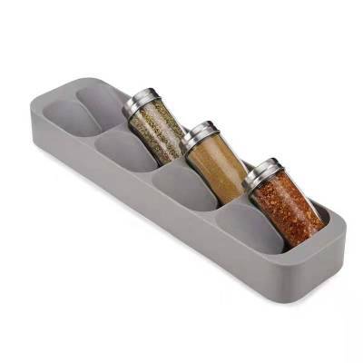 Easy Reach Spice Bottle Rack for Clutter-Free Cooking