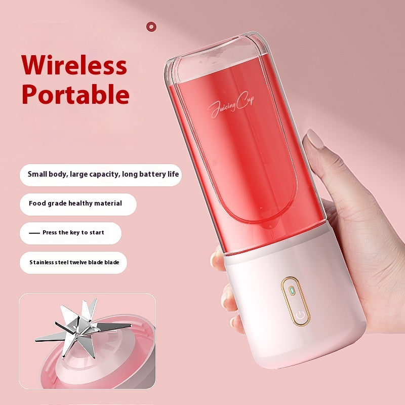 Fresh Smoothies Anytime with This Handy Portable Blender