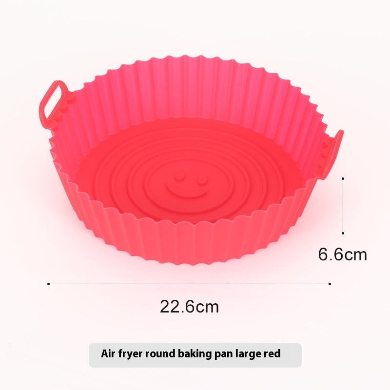 Mess-Free Air Fryer Silicone Basket Liner for Easy Cooking