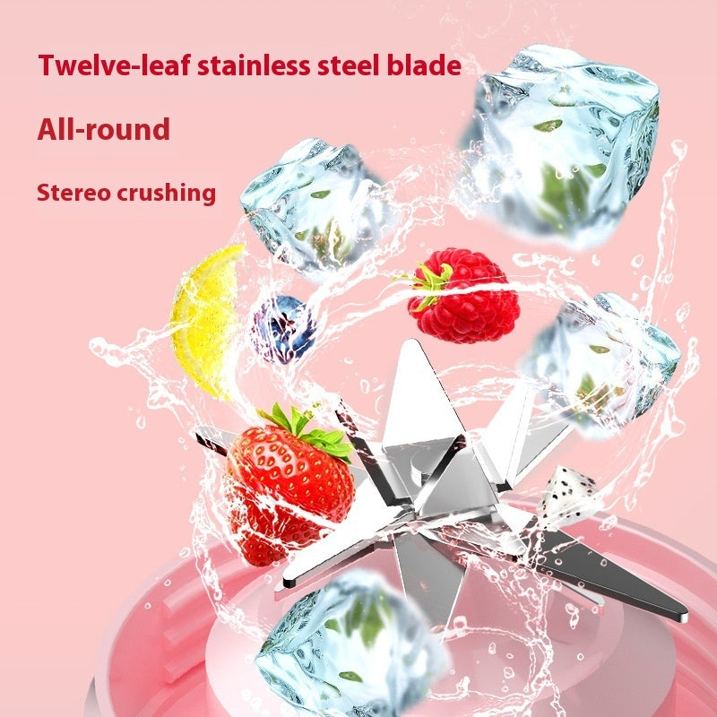 Fresh Smoothies Anytime with This Handy Portable Blender