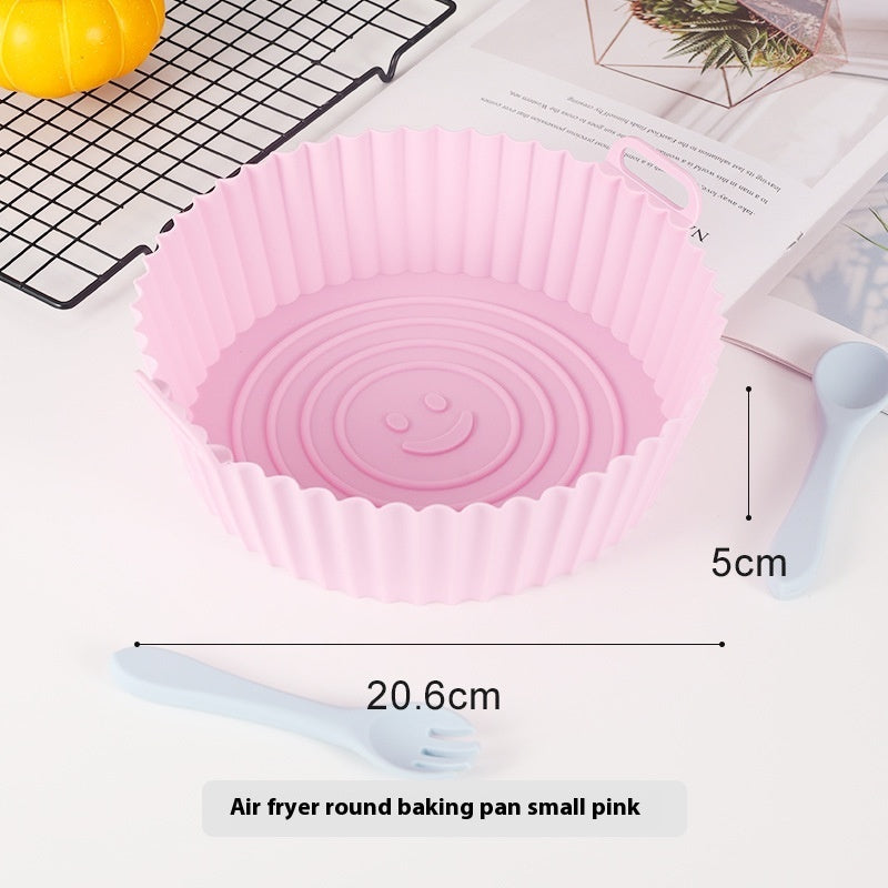 Mess-Free Air Fryer Silicone Basket Liner for Easy Cooking
