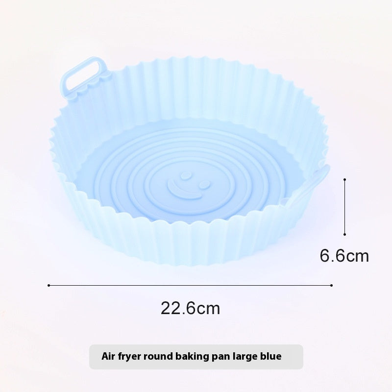Mess-Free Air Fryer Silicone Basket Liner for Easy Cooking