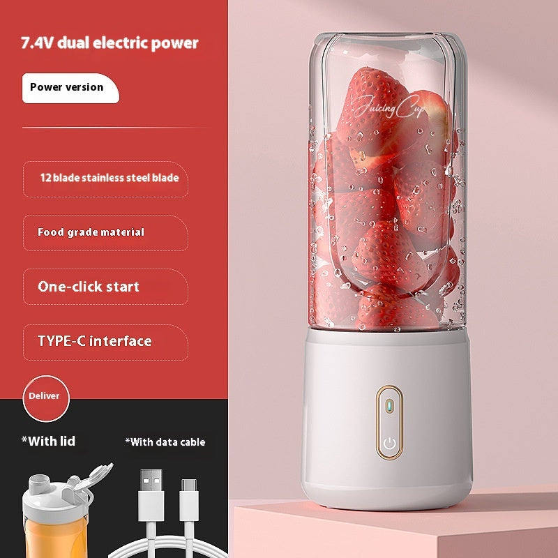 Fresh Smoothies Anytime with This Handy Portable Blender