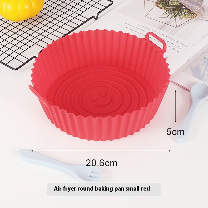 Mess-Free Air Fryer Silicone Basket Liner for Easy Cooking