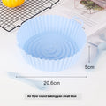 Mess-Free Air Fryer Silicone Basket Liner for Easy Cooking