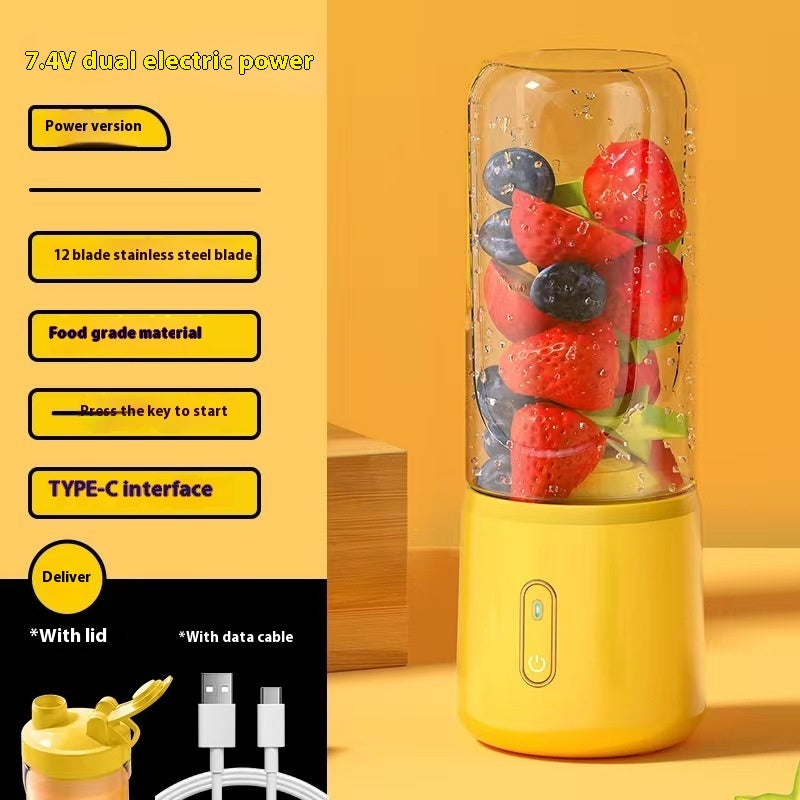 Fresh Smoothies Anytime with This Handy Portable Blender