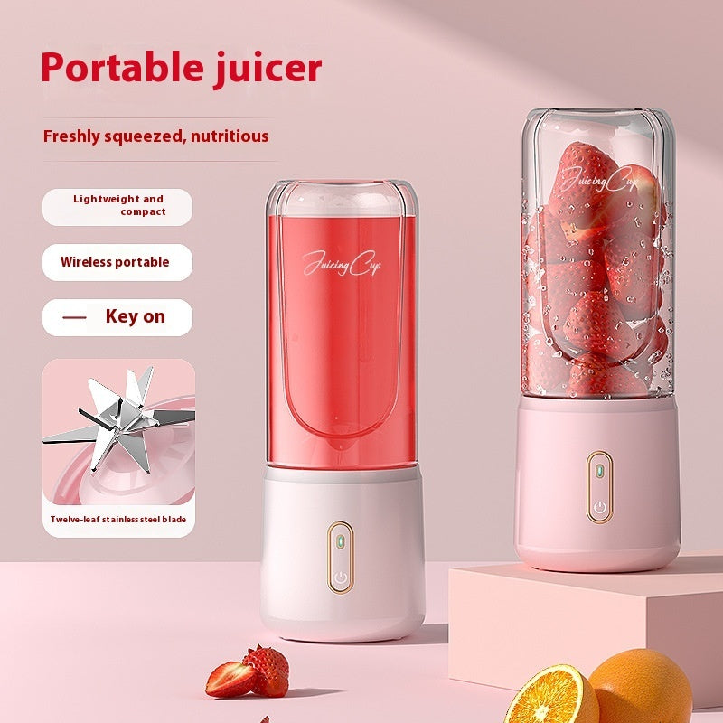 Fresh Smoothies Anytime with This Handy Portable Blender