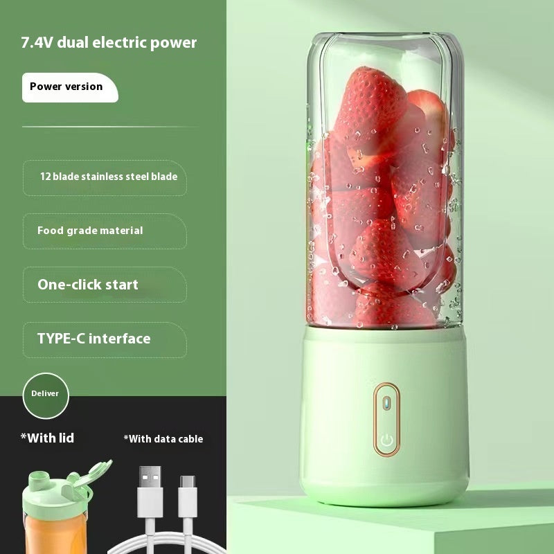 Fresh Smoothies Anytime with This Handy Portable Blender